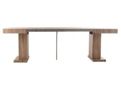 Table à Manger Extensible 4 à 10 Couverts En MDF - Naturel - MIROSLAV 12 Table à Manger Extensible 4 à 10 Couverts En MDF - Naturel - MIROSLAV -Deco.fr Soldes Boutique table a manger 10733207