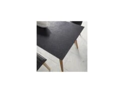 Table De Repas Plateau Imitation Pierre - PIERRA -Deco.fr Soldes Boutique table a manger 11139699