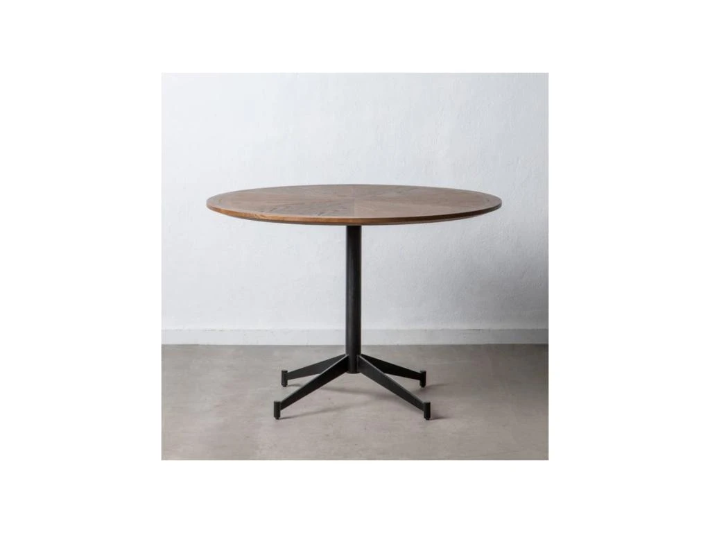 Table De Repas Ronde Bois/Métal - JIF 1 Table De Repas Ronde Bois/Métal - JIF