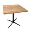 CAFE- Table Carree Bois Massif L70 -Deco.fr Soldes Boutique table a manger 11167915