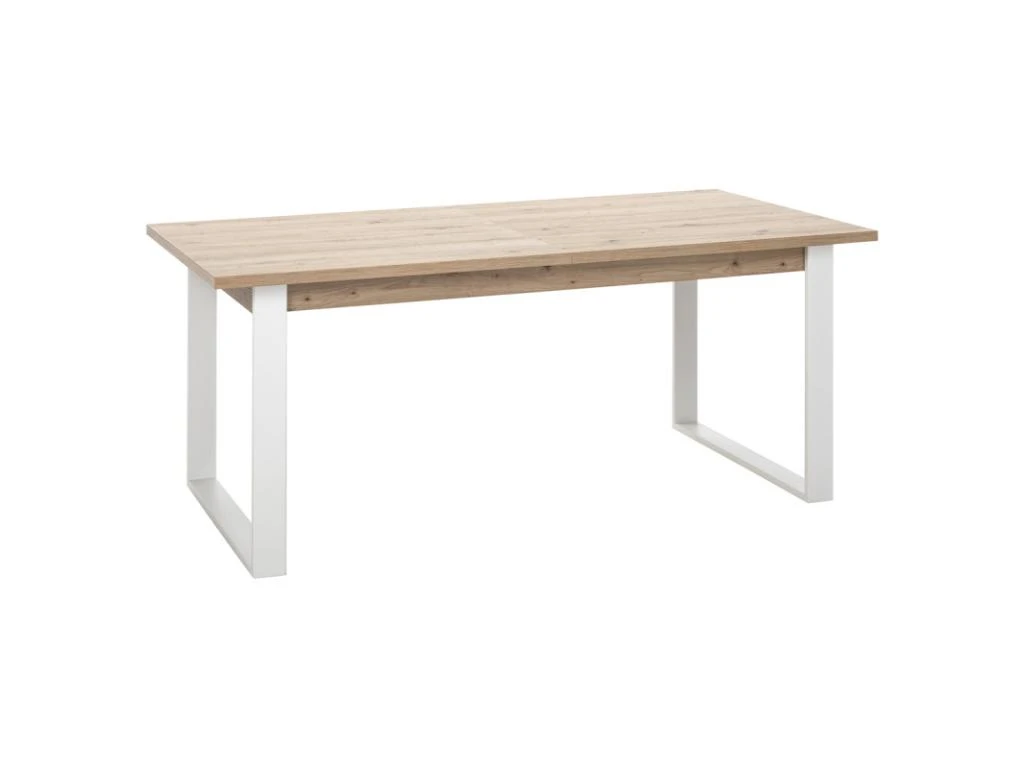 Table De Repas Extensible 180/240 Cm Finition Chêne Texturé - VERONICA 1 Table De Repas Extensible 180/240 Cm Finition Chêne Texturé - VERONICA