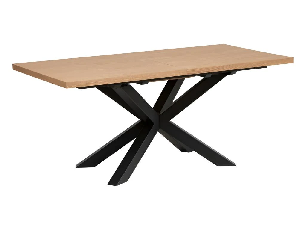 Table à Manger Extensible 180/220 X 90 Olaf Atmosphera - Naturel 3 Table à Manger Extensible 180/220 X 90 Olaf Atmosphera - Naturel – Image 3