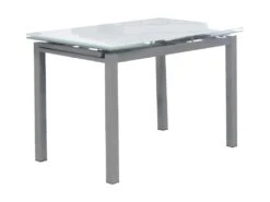 Table Moka 110/170X70cm Aluminium - Venprodin