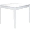 Table Auxiliaire 90X90Cm Blanc - Venprodin 5 Table Auxiliaire 90X90Cm Blanc - Venprodin -Deco.fr Soldes Boutique table a manger 12356555