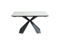 Table à Manger Extensible 4 à 8 Couverts En Céramique Et Métal - Effet Marbre Blanc Et Noir - BEKIM De Pascal MORABITO 17 Table à Manger Extensible 4 à 8 Couverts En Céramique Et Métal - Effet Marbre Blanc Et Noir - BEKIM De Pascal MORABITO -Deco.fr Soldes Boutique table a manger 12496237