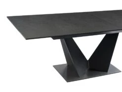 Table à Manger Extensible 6 à 8 Couverts En Céramique Et Métal - Gris Anthracite Et Noir - OLETIA De Pascal MORABITO 22 Table à Manger Extensible 6 à 8 Couverts En Céramique Et Métal - Gris Anthracite Et Noir - OLETIA De Pascal MORABITO -Deco.fr Soldes Boutique table a manger 12509997