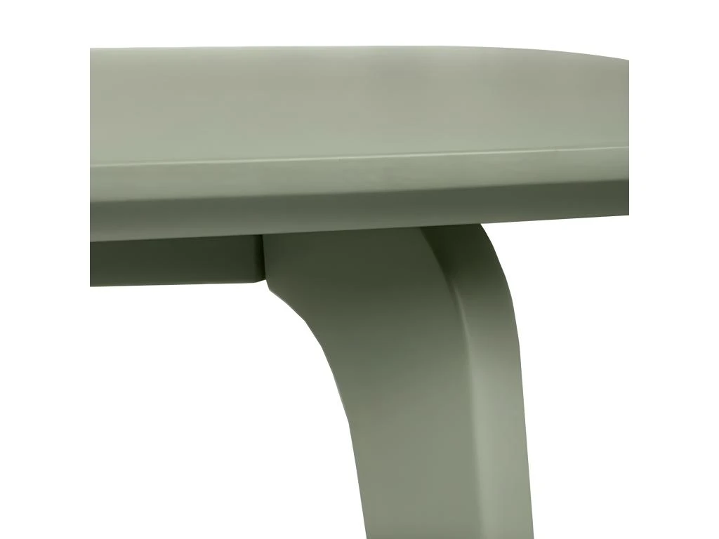 Table De Repas Carrée Verte Piètement Hévéa Massif - WOLI 3286 3 Table De Repas Carrée Verte Piètement Hévéa Massif - WOLI 3286 – Image 3