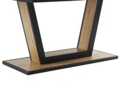 Table à Manger Extensible 6 à 10 Couverts En MDF Et Métal - Naturel Et Noir - VITENO 22 Table à Manger Extensible 6 à 10 Couverts En MDF Et Métal - Naturel Et Noir - VITENO -Deco.fr Soldes Boutique table a manger 12872863