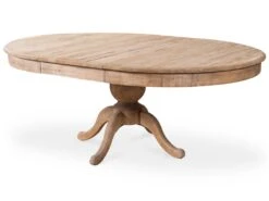 Table Ronde Extensible En Bois Massif SIDONIE Bois Naturel -Deco.fr Soldes Boutique table a manger 12952701