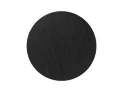 Table Ronde Réno 4 Personnes En Bois Noir D100 Cm -Deco.fr Soldes Boutique table a manger 13008955