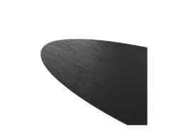 Table Ovale Sparo 8 Personnes En Bois De Teck Recyclé Noir 220 Cm -Deco.fr Soldes Boutique table a manger 13009485