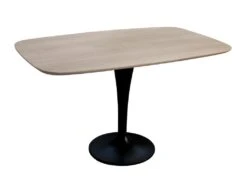 Table Ovale Chêne Massif Blanchi Sur Pied Tulipe - 130L X 80P 6 Table Ovale Chêne Massif Blanchi Sur Pied Tulipe - 130L X 80P -Deco.fr Soldes Boutique table a manger 13016593