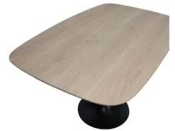 Table Ovale Chêne Massif Blanchi Sur Pied Tulipe - 130L X 80P 8 Table Ovale Chêne Massif Blanchi Sur Pied Tulipe - 130L X 80P -Deco.fr Soldes Boutique table a manger 13016597