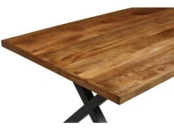 Table à Manger Design Bois Massif GOYA - Table Pied Design 200x100 6 Table à Manger Design Bois Massif GOYA - Table Pied Design 200x100 -Deco.fr Soldes Boutique table a manger 13160395