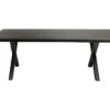 Table à Manger Design Bois Massif GOYA - Table Noir Pied Design 200x100 8 Table à Manger Design Bois Massif GOYA - Table Noir Pied Design 200x100 -Deco.fr Soldes Boutique table a manger 13160399