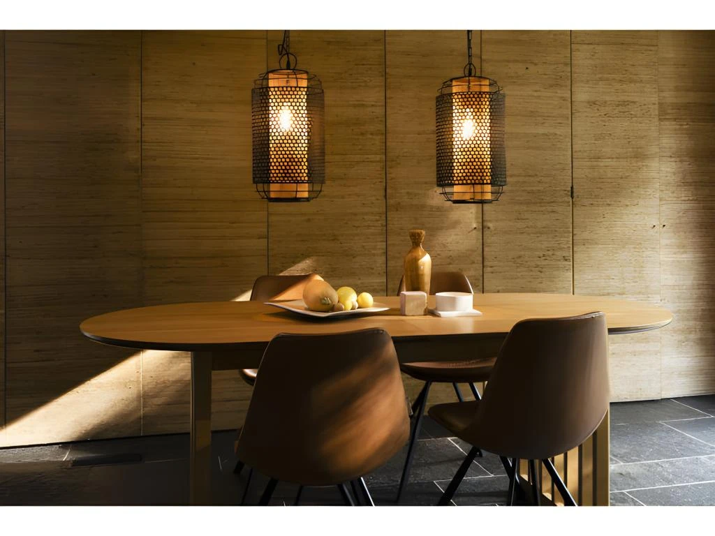 BARLET - Table De Repas Extensible Ovale En Bois De Chêne L 200 2 BARLET - Table De Repas Extensible Ovale En Bois De Chêne L 200 – Image 2