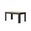 Table De Repas à Allonge Bois/Noir - VIENNE -Deco.fr Soldes Boutique table a manger 13238691