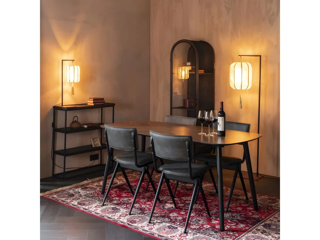 CLOVER - Table De Repas Ovale En Bois L 165 2 CLOVER - Table De Repas Ovale En Bois L 165 – Image 2