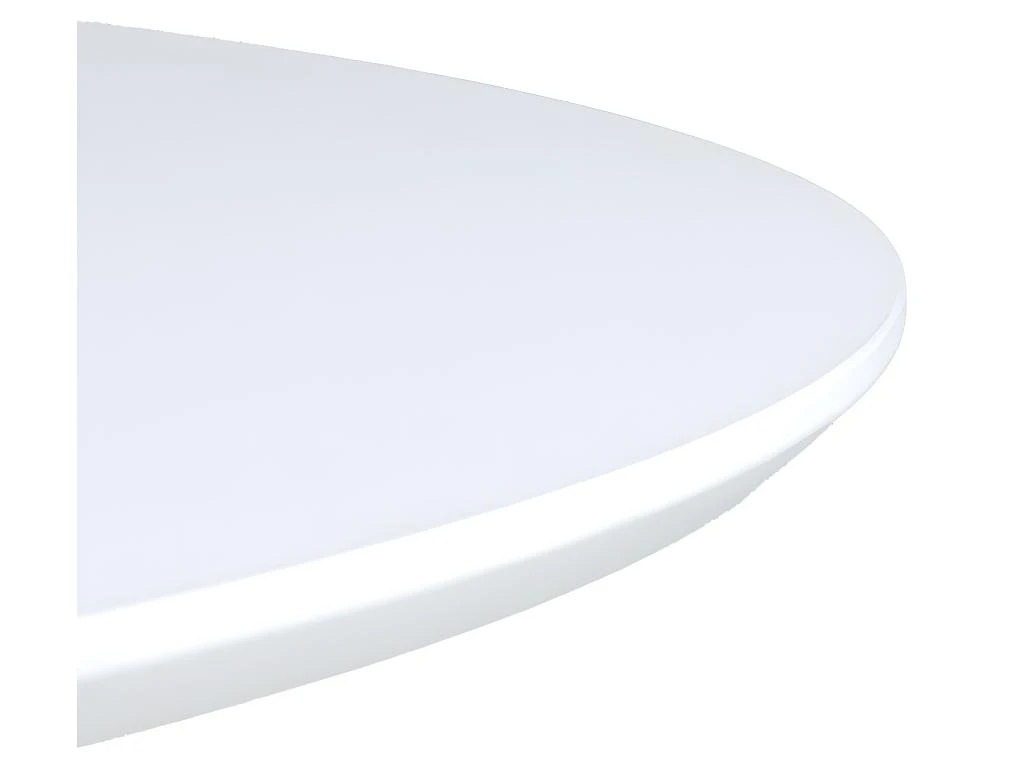 Taco Elipse - Table à Manger En Bois 160x110 - Couleur - Blanc 4 Taco Elipse - Table à Manger En Bois 160x110 - Couleur - Blanc – Image 4