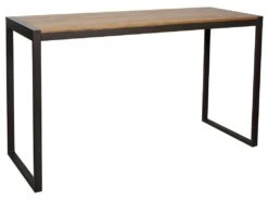 NEVADA - Mange Debout 180 Cm Acier/bois Massif Clair