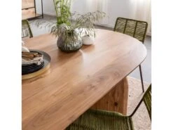 Table à Manger En Bois D'acacia Paulo -Deco.fr Soldes Boutique table a manger 13398559