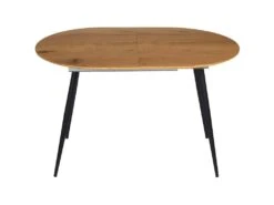 Table Repas Extensible En Métal Et Bois 4 à 6 Personnes -Deco.fr Soldes Boutique table a manger 13505369
