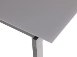 Table à Manger Extensible 4 à 14 Couverts En Verre Trempé Et Métal - Gris - CHELDY 30 Table à Manger Extensible 4 à 14 Couverts En Verre Trempé Et Métal - Gris - CHELDY -Deco.fr Soldes Boutique table a manger 14290765