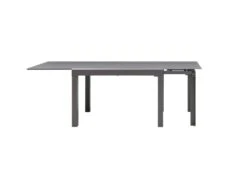 Table à Manger Extensible 4 à 14 Couverts En Verre Trempé Et Métal - Gris - CHELDY 18 Table à Manger Extensible 4 à 14 Couverts En Verre Trempé Et Métal - Gris - CHELDY -Deco.fr Soldes Boutique table a manger 14290785