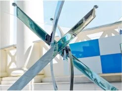 Table à Manger Courbée En Acier Et Verre 1061 ANGEL CERDA -Deco.fr Soldes Boutique table a manger 14719053