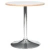 Table De Repas Ronde "Horacio" 74cm Argent & Blanc -Deco.fr Soldes Boutique table a manger 15187425