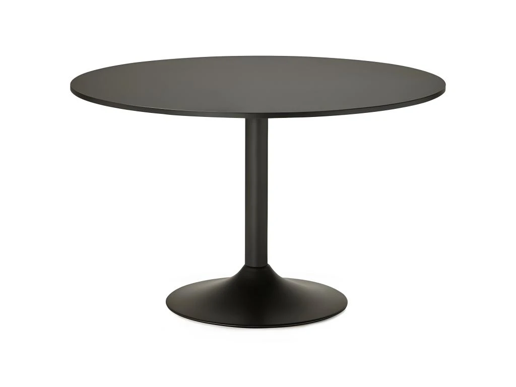 Table De Repas "Vanta" 120cm Noir 1 Table De Repas "Vanta" 120cm Noir