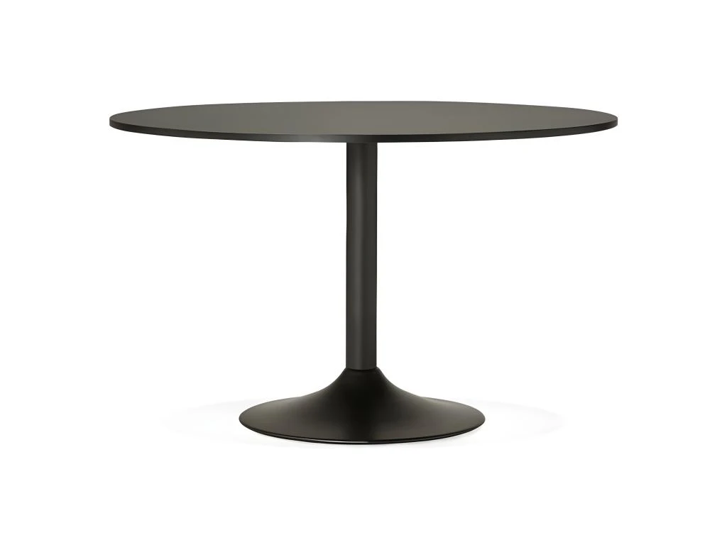 Table De Repas "Vanta" 120cm Noir 2 Table De Repas "Vanta" 120cm Noir – Image 2