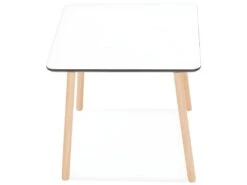 Table De Repas Scandinave "Azerano" 80cm Blanc -Deco.fr Soldes Boutique table a manger 15449813