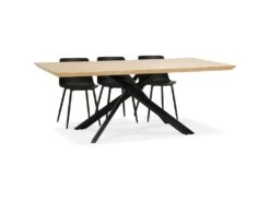 Table à Diner Design Royalty Black -Deco.fr Soldes Boutique table a manger 15464977
