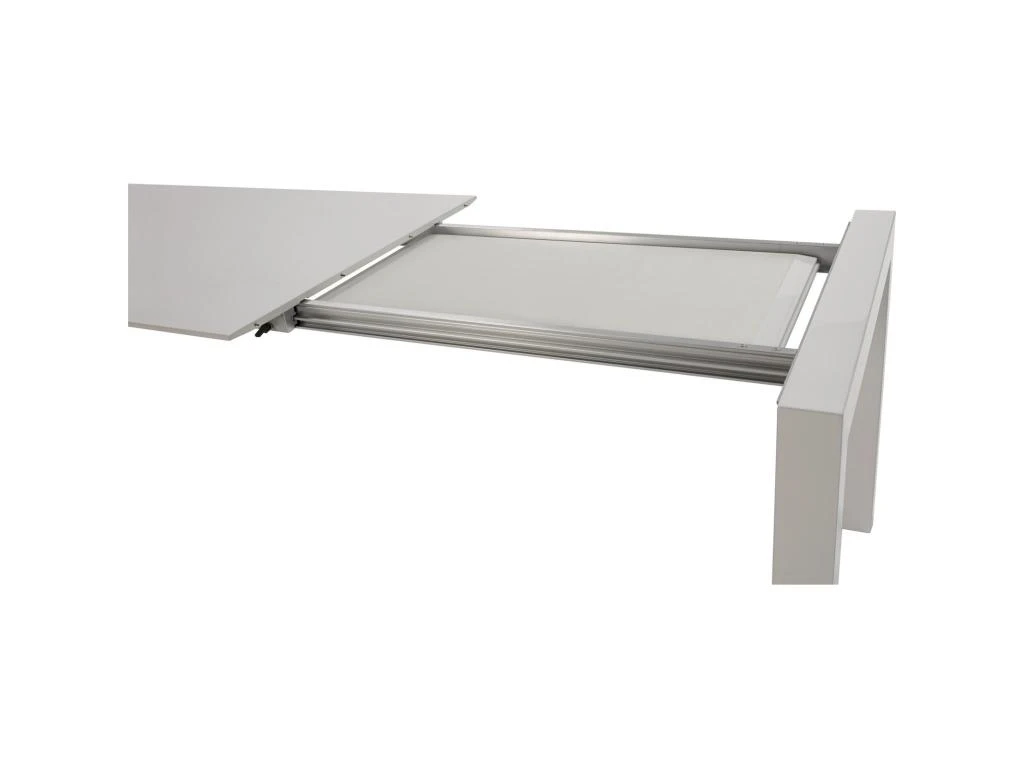 Table De Salle à Manger Bois -- Blanc 2 Table De Salle à Manger Bois -- Blanc – Image 2