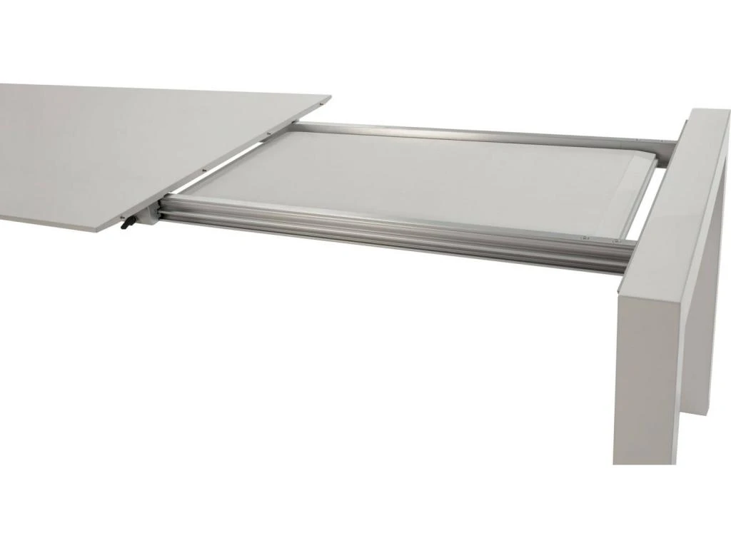 Table De Salle à Manger Bois -- Blanc 4 Table De Salle à Manger Bois -- Blanc – Image 4