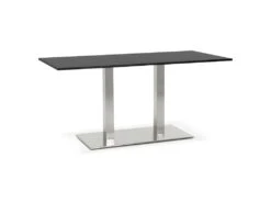 Table Design "Mississippi" 160cm Noir