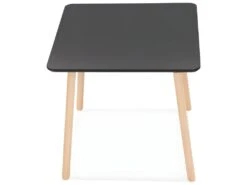 Table De Repas Scandinave "Azerano" 80cm Noir 8 Table De Repas Scandinave "Azerano" 80cm Noir -Deco.fr Soldes Boutique table a manger 15467055