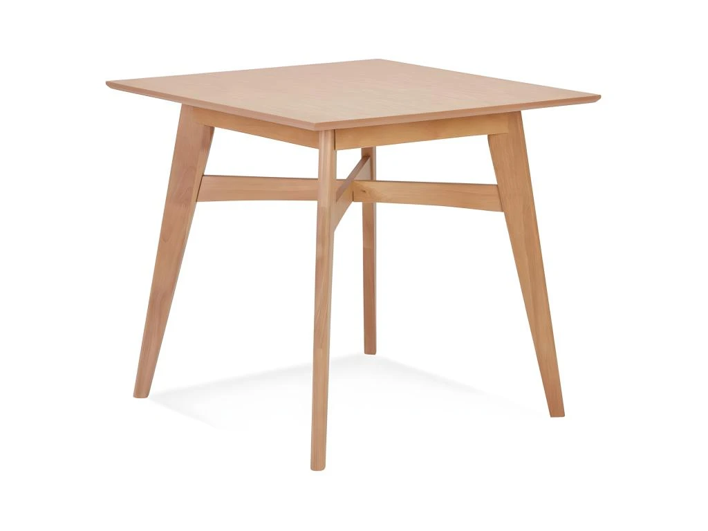 Table De Repas Scandinave "Alvaro" 80cm Naturel 3 Table De Repas Scandinave "Alvaro" 80cm Naturel – Image 3