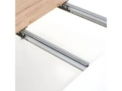 Table à Manger Extensible 160-200 X 90 X 77 Cm - Blanc/Chêne San Remo -Deco.fr Soldes Boutique table a manger 17562853