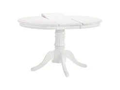 Table à Manger Extensible 90-124 X 90 X 75 Cm - Blanc -Deco.fr Soldes Boutique table a manger 17562937