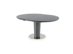 Table à Manger Extensible 120-160 X 120 X 76 Cm - Gris 12 Table à Manger Extensible 120-160 X 120 X 76 Cm - Gris -Deco.fr Soldes Boutique table a manger 17563101