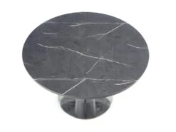 Table à Manger Extensible 120-160 X 120 X 76 Cm - Gris 17 Table à Manger Extensible 120-160 X 120 X 76 Cm - Gris -Deco.fr Soldes Boutique table a manger 17563111