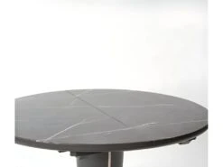 Table à Manger Extensible 120-160 X 120 X 76 Cm - Gris 19 Table à Manger Extensible 120-160 X 120 X 76 Cm - Gris -Deco.fr Soldes Boutique table a manger 17563115