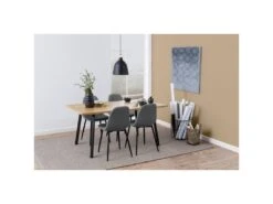 ORION - Table à Manger 6 Personnes Style Industriel 160cm -Deco.fr Soldes Boutique table a manger 17678763