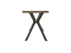 Table De Repas Rectangulaire 200 Cm Bois Naturel/Métal - CYRILLE -Deco.fr Soldes Boutique table a manger 17786309