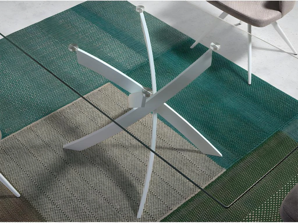 Table De Salle à Manger Rectangulaire En Verre 1138 ANGEL CERDA 10 Table De Salle à Manger Rectangulaire En Verre 1138 ANGEL CERDA – Image 10