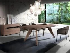 Table à Manger Et Verre Miroir 1080 ANGEL CERDA -Deco.fr Soldes Boutique table a manger 18423467