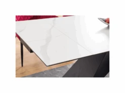 Table à Manger Extensible 180-260 X 90 X 76 Cm - Blanc -Deco.fr Soldes Boutique table a manger 18832347