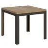 Table Extensible Portefeuille 90x90/180 Cm Linea Libra Chêne Nature Cadre Anthracite 11 Table Extensible Portefeuille 90x90/180 Cm Linea Libra Chêne Nature Cadre Anthracite -Deco.fr Soldes Boutique table a manger 18957765